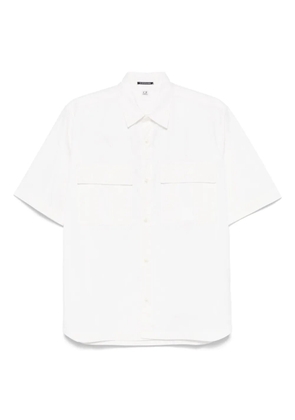C.P. Company gabardine shortleeved shirt - White