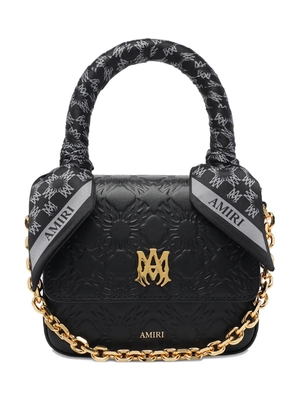 AMIRI micro Ma Quad chain-strap handbag - Black