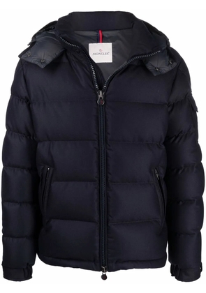 Moncler hooded puffer jacket - Blue