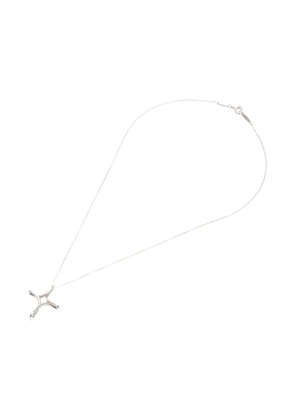 Tiffany & Co. Pre-Owned 2000-2020 infinity cross necklace - Silver