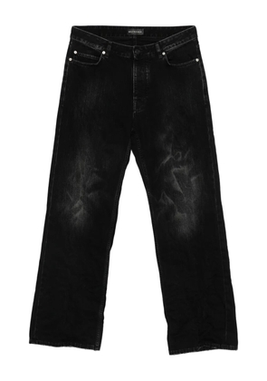 Balenciaga button-fastening jeans - Black