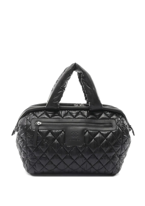 CHANEL Pre-Owned 2012-2013 Coco Cocoon quilted handbag - Black