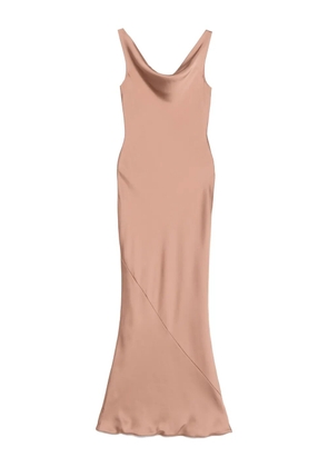 Norma Kamali Maria maxi dress - Brown