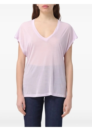 DONDUP V-neck T-shirt - Pink
