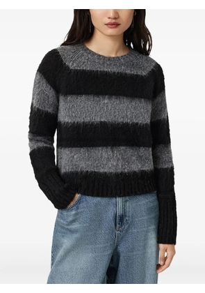 AllSaints striped sweater - Black