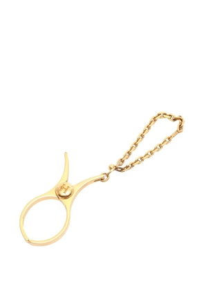 Hermès Pre-Owned GP Filloux chain-detail glove holder - Gold