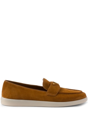 Prada suede loafers - Brown