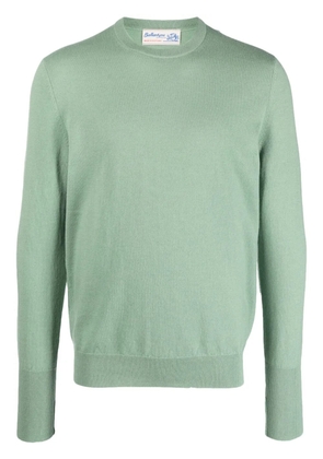 Ballantyne crew-neck cashmere jumper - Green