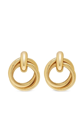 Nialaya Jewelry Double Hoop earrings - Gold