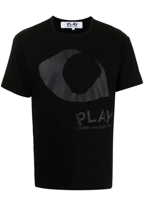 Comme Des Garçons Play eye-print cotton T-shirt - Black