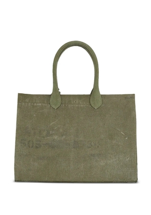 Readymade cotton tote bag - Green
