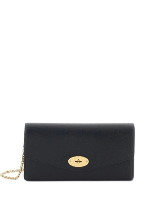 Mulberry Darley turnlock-fastening clutch bag - Black