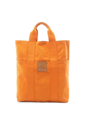 Hermès Pre-Owned 2000s French Festival Hawaii Exclusive Fourre Tout Cabas canvas tote bag - Orange