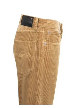R13 corduroy trousers - Brown