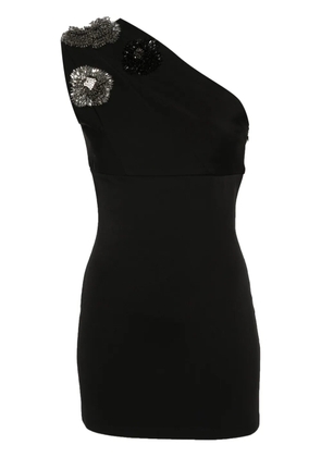 Balmain crystal-embellished dress - Black