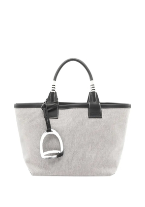 Hermès Pre-Owned 2023 25 Steeple toile-H tote bag - Grey