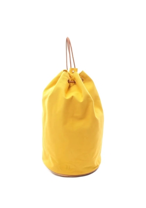 Hermès Pre-Owned 2000s GM Poroshon Mimir drawstring bag - Yellow