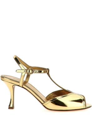 Ferragamo 70mm Ely sandals - Gold
