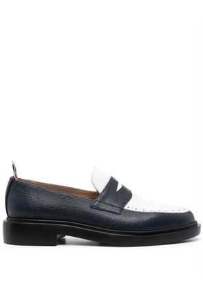 Thom Browne classic lightweight penny loafers - Blue