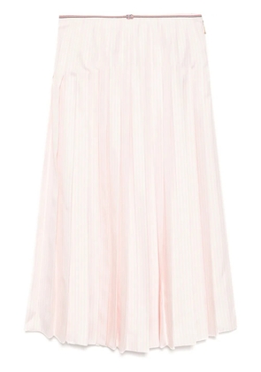 Thom Browne pleated slip skirt - Pink