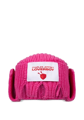 Charles Jeffrey Loverboy Archer beanie hat - Pink