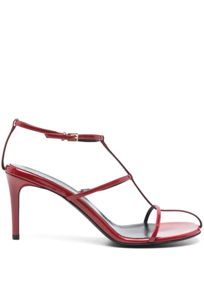 KHAITE 75mm Cage sandals - Red
