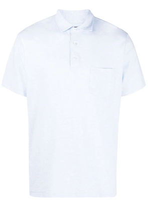 Polo Ralph Lauren embroidered-logo short-sleeve polo shirt - Blue