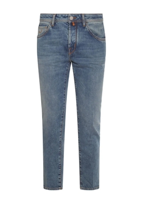 Jacob Cohën washed effect jeans - Blue