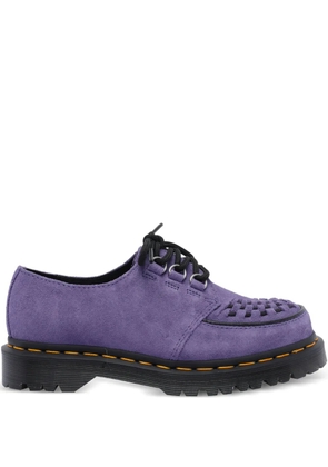 Dr. Martens leather brogues - Purple