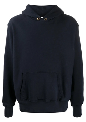 Les Tien heavweight fleece hoodie - Blue