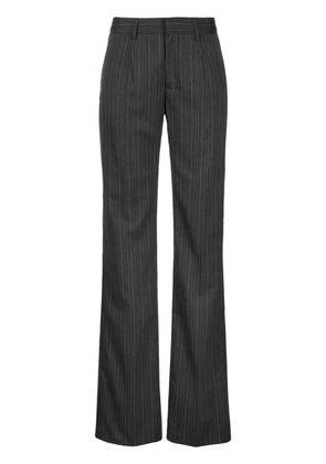Alessandra Rich pinstriped tailored trousers - Grey