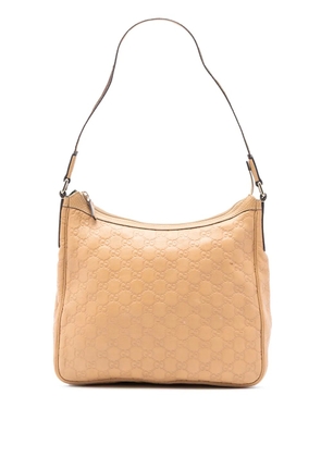 Gucci Pre-Owned 2016-2025 Guccissima shoulder bag - Brown