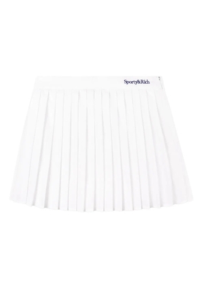 Sporty & Rich Anae mini skirt - White