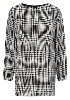 Gianluca Capannolo tartan check mini dress - White