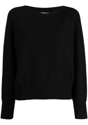 DKNY round-neck long-sleeve jumper - Black