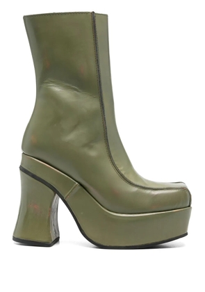 Eckhaus Latta 120mm Climax boots - Green