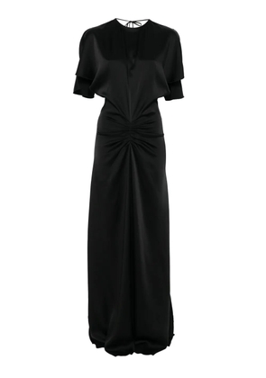 Victoria Beckham gathered-waist maxi dress - Black