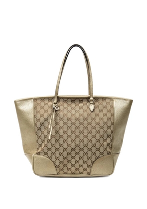 Gucci Pre-Owned GG monogram tote bag - Gold