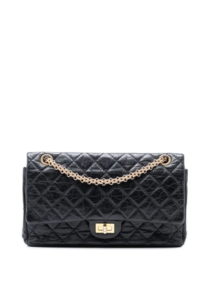 CHANEL Pre-Owned 2012 Reissue 2.55 Aged Calfskin Double Flap 226 shoulder bag - Black