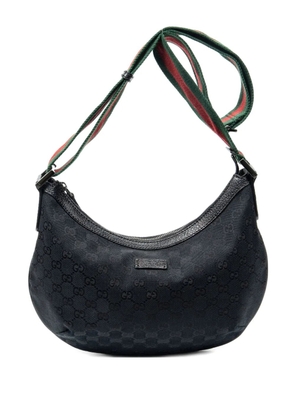 Gucci Pre-Owned 2000 GG canvas shoulder bag - Black