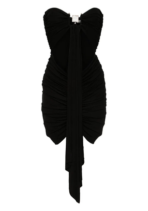 Christopher Esber Bezel quartz disconnect mini dress - Black