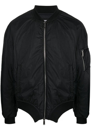 DSQUARED2 logo-print bomber jacket - Black