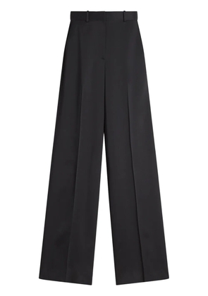 Lanvin pressed-crease trousers - Black