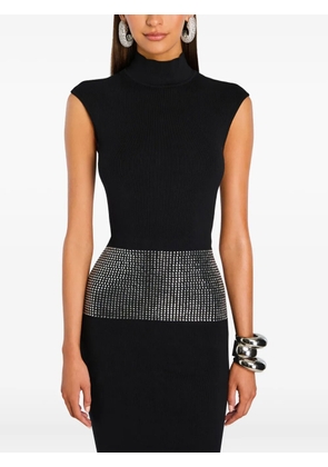 Retrofete Leontine embellished midi dress - Black