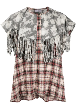 Faith Connexion layered shirt - Brown