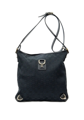 Gucci Pre-Owned Abbey D-rings patterned shoulder bag - Black