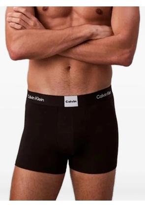 Calvin Klein logo-waistband boxers - Brown