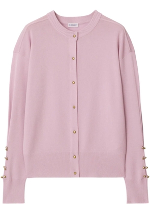 Burberry knitted cardigan - Pink