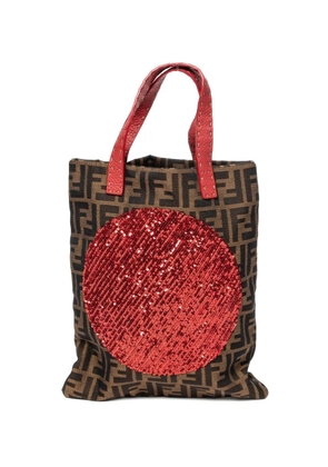 Fendi Pre-Owned 2000 Zucca tote bag - Brown