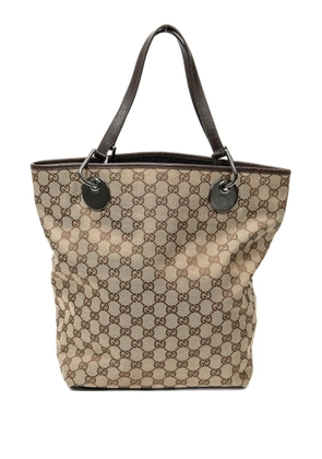 Gucci Pre-Owned monogram-pattern tote bag - Neutrals
